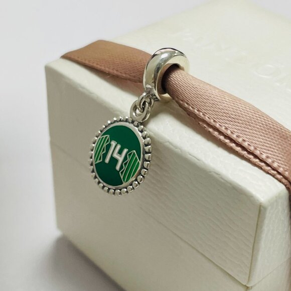 Pandora Engraving Mexico Soccer Jersey Exclusive Charm Pendant - Picture 1 of 4